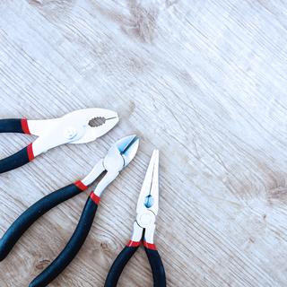 Close-up photo of hand tools